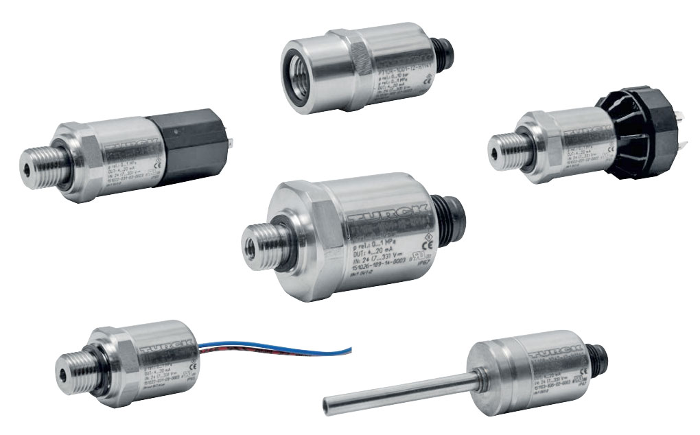 Gama Transmisores de presión PT1000/2000 de TURCK