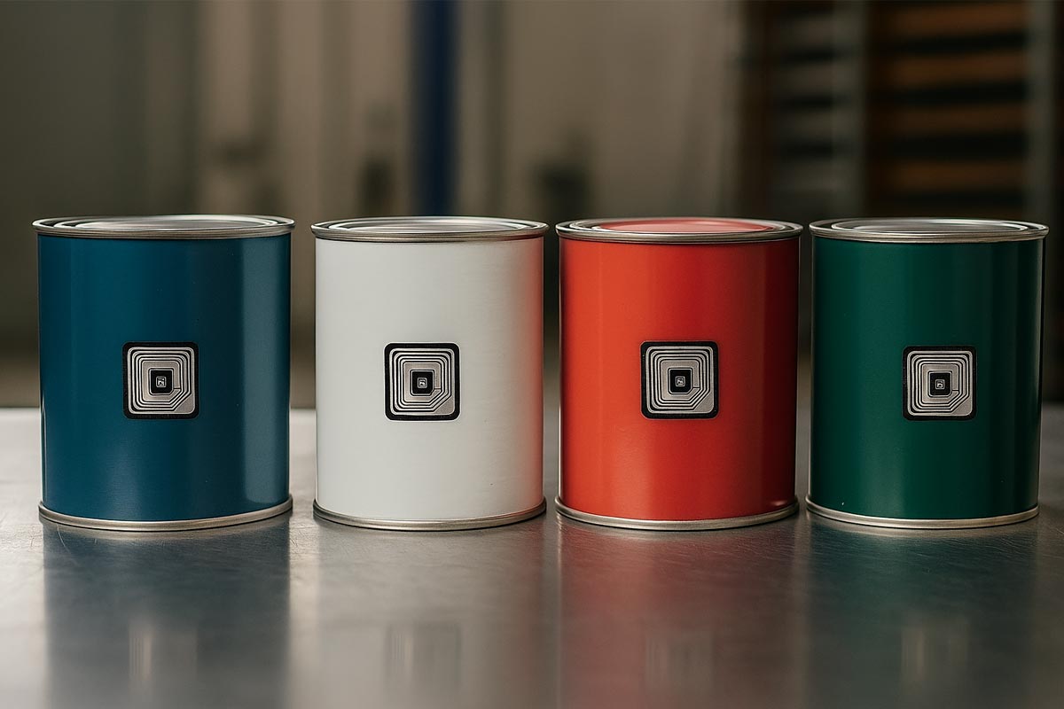 rfid fabricacion de pinturas
