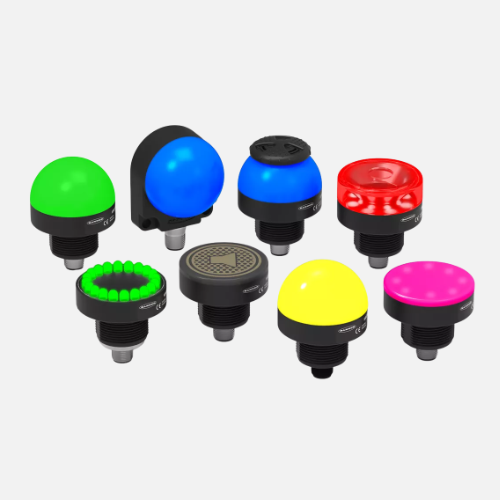 botones indicacion industrial