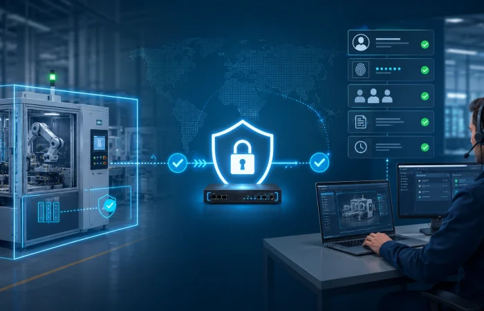 acceso remoto en ciberseguridad industrial